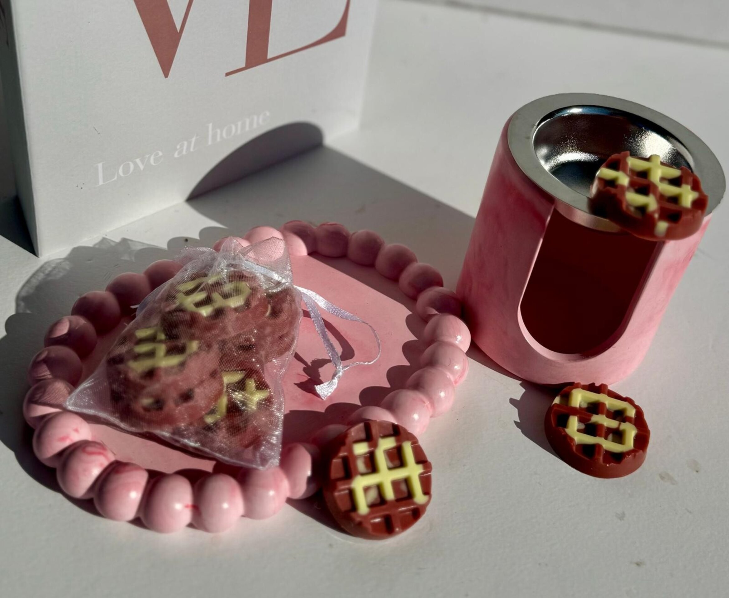 PACK QUEMADOR, BANDEJA Y WAX MELTS - 3